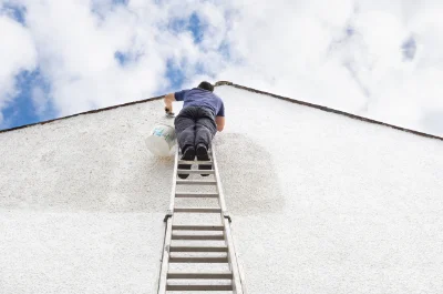 Peinture extérieure à Prinçay — façades et ravalement